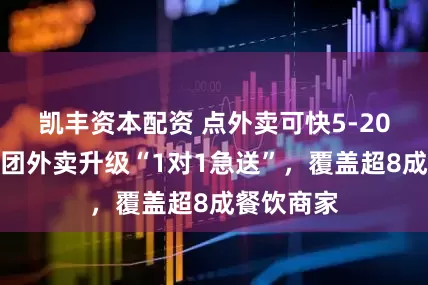 凯丰资本配资 点外卖可快5-20分钟！美团外卖升级“1对1急送”，覆盖超8成餐饮商家